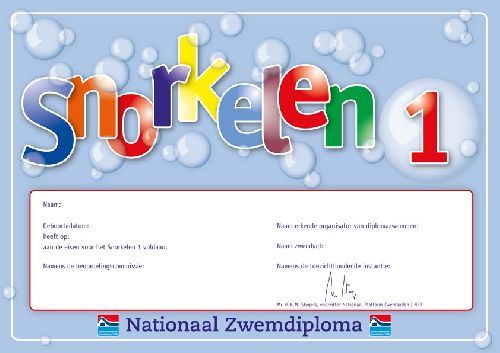 Snorkel les Kids Nieuwerkerk aan den IJssel