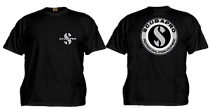 Scubapro T-Shirt zwart